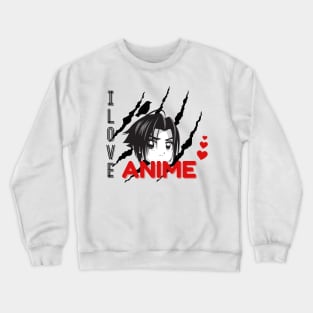 I Love Anime Wonderful Crewneck Sweatshirt